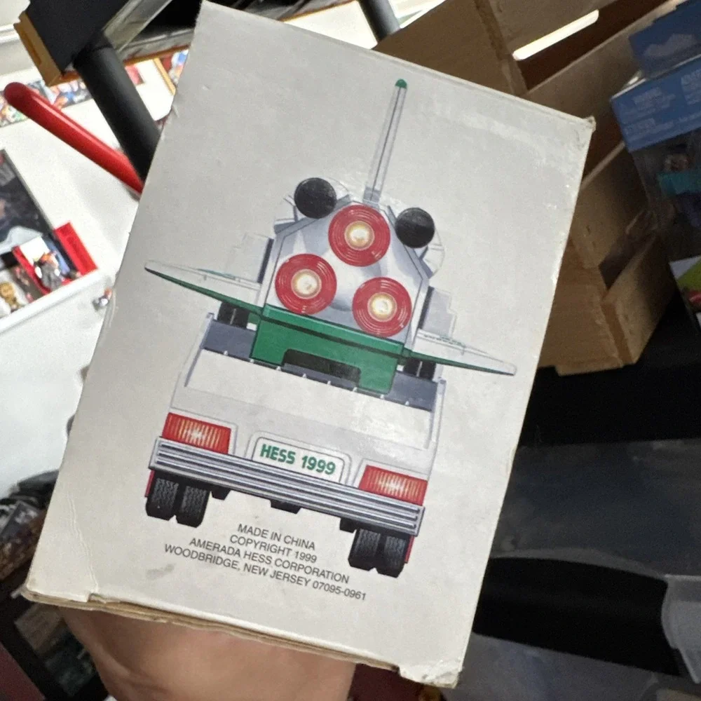 Hess 1999 Toy Truck and Space Shuttle With Satellite - NIB #21